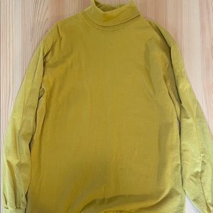 Los Angeles Apparel Cotton Jersey Turtleneck